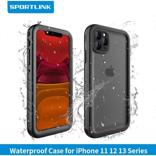 For iPhone 11 Pro Max Waterproof Case,Full Body Built in Screen Protector Protect Bumper Case Support Wireless Charging