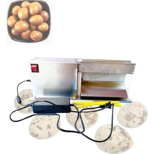 High-Efficiency Automatic Sheller machine Quail Egg Shelling Machine Peeling Hulling Machine