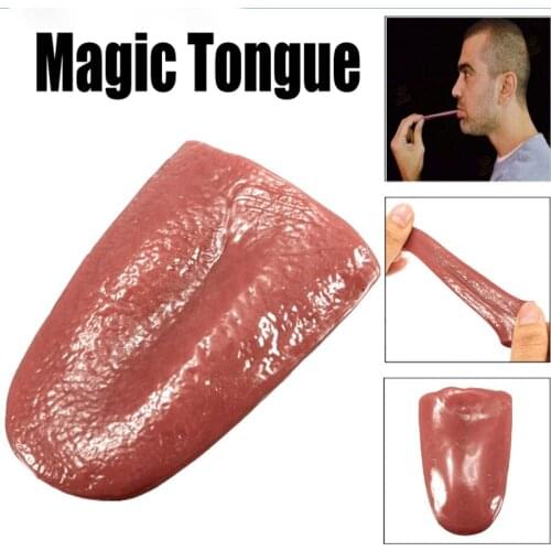 Funny Prank Toys Halloween Kids Funny Gadgets Games Gifts For Men Tongue Fake Tounge Of Adults Women Toy Stress Reliever Party