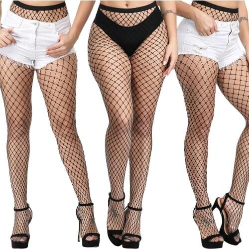 Women Sexy Products Hollow Out Hosiery Erotic Stockings Net Fishnet Stocking Black Fishnet Stocking