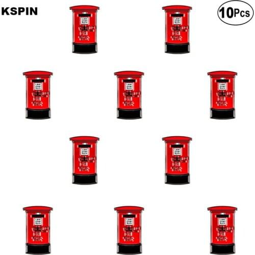 Post Can Badge Lapel Pin Flag badge Brooch Pins Badges 10Pcs a Lot