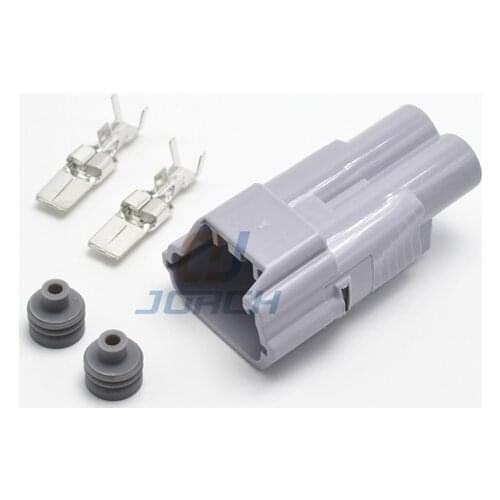 5 kits sets 2 way Sumitomo waterproof automobile car automotive housing socket connector with wire silicone seals 6188-0096