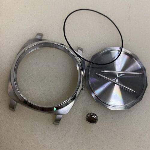 47MM Stainless Steel Watch Case Replacement Brushed Watch Shell for ETA 6497/6498 for ST3620 for ST3600 Watch Movement