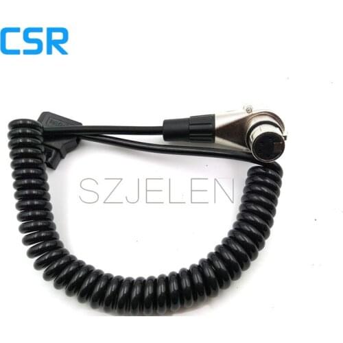 D-Tap to 4 Pin XLR Female Right Angle Adapter Power Cable