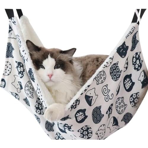 Pet Rabbit Cat Hammock Cotton Dog mat Mouse Ferrets Guinea Pig Hanging Bed Rodents Hamster Hammock Puppy Products Pets Supplies