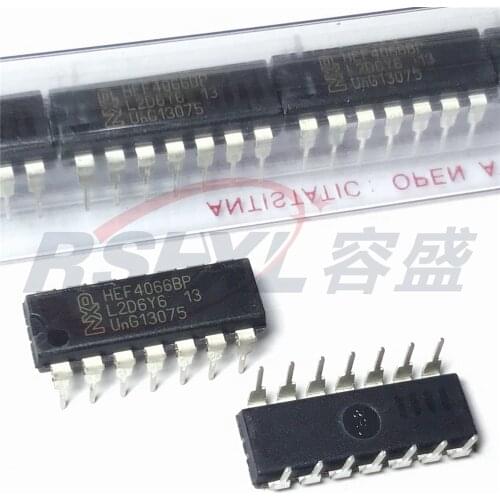 HEF4066BP HEF4066B HEF4066 DIP-14P new original 10pcs/lot