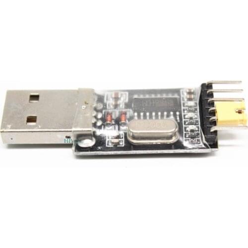 CH340 module USB to TTL CH340G upgrade download a small wire brush plate STC microcontroller board USB to serial