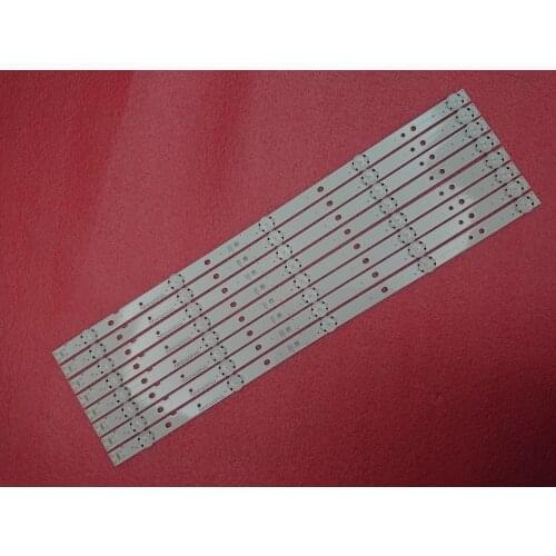 New 8 PCS/set 510mm LED backlight strip for TX-49DS500E TX-49DS500B TX-49DSW504S TX-49ES400E LG Innotek 49inch Panasonic REV0.4