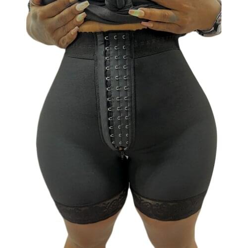 Slimming Fajas Lace Butt Lifter Charming Curves Butt Lifting Short 3 Hooks BBL Stage 2 Faja Skims Kim Kardashian Butt Pads