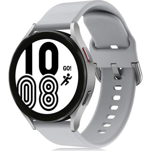 20mm/22mm band For Samsung Galaxy watch 3 45mm 41mm Active 2/Gear S3/S2 silicone bracelet belt Huawei GT2/2e-pro strap 42mm 46mm