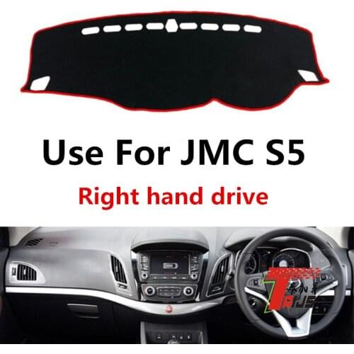 TAIJS Factory Casual Simple Sport Polyester Fibre Car Dashboard Cover For JMC S5 Right Hand drive