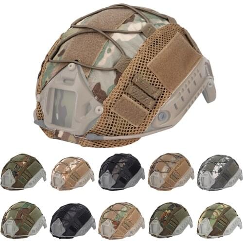 Tactical Helmet Cover for Fast MH PJ BJ Helmet Airsoft Paintball Army Helmet Cover Military Hunting Accessories