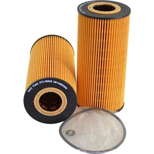 1pcs Car Oil Filter for VITO VARIO SPRINTER MAN TGL SSANGYONG ISTANA DAEWOO MUSSO 2.9D 4x4 REXTON 6611803309