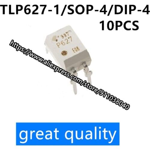 10PCS/LOT TLP627-1 TLP627 P627 DIP4 /SOP-4 optical isolator brand new original authentic spot can be straight shot