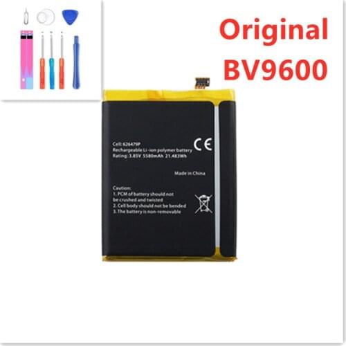 100% Original 5580mAh BV9600 Battery For Blackview BV9600 Mobile Phone Latest Production High Quality Battery+Tracking Number