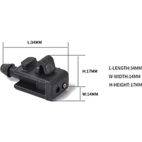 2 PCS Glass sprinkler spout buckle 8200082347 for Renault Megane 2 Scenic 2