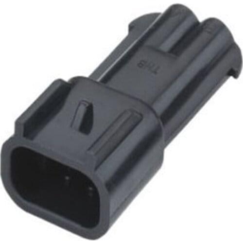 5/10/20/50/100sets 2pin auto plastic housing plug cable waterproof connector