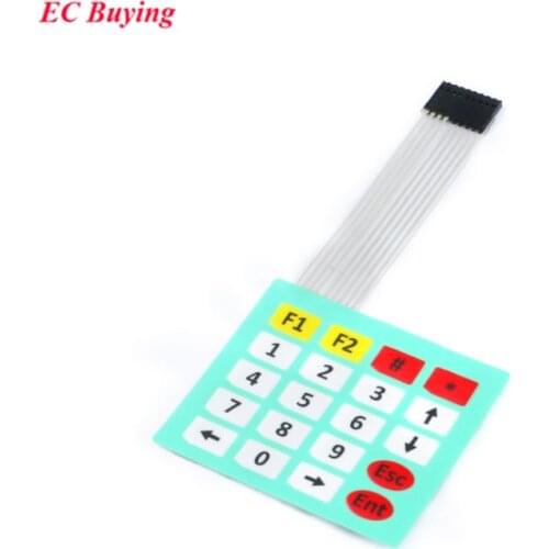 5PCS 20 Key Membrane Switch 4x5 Matrix Array Keypad Keyboard Control Panel Microprocessor Keyboard Controller