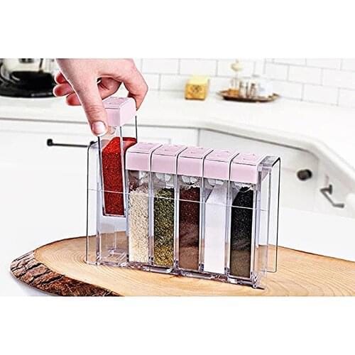 6 Piece Spice Storage Set ,Pepper Holder , Spice Organizer