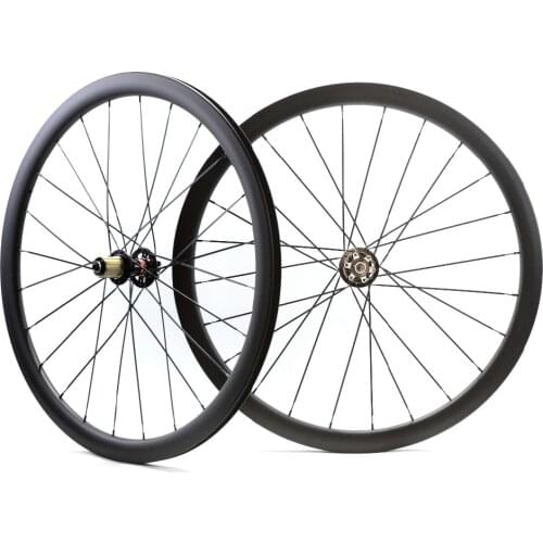 700C Road disc barke wheelset 38mm depth Clincher/tubular carbon rims 23mm width super light disc cyclocross bike carbon wheels