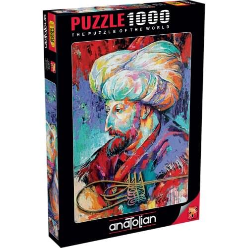 1000 Pieces Anatolian Puzzle Fatih Sultan Mehmet For Adult&Kids Toy Educational Entertainment Fun Enjoy Games Jigsaw