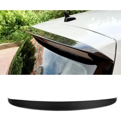 MK7 Carbon Fiber Rear Roof Trunk Wing Spoiler for Volkswagen VW Golf 7 VII MK 7 GTI R 2014-2018 O Style Not Standard