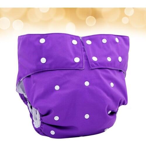 Large Adult Nappy Adult Cloth Diaper Reusable Washable Adjustable Large Nappy Old Man Disabled Postoperative Care