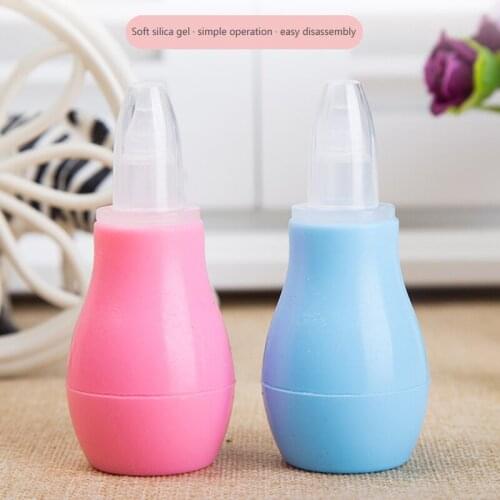 Baby Nasal Suction Device Children Silicone Nasal Flushing Suction Device Newborn Cleaning Health Nasal Mucus Reflux Accessories