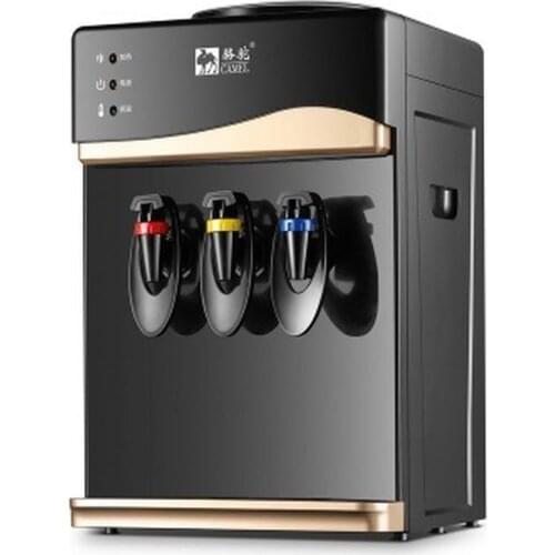 Water dispenser desktop home refrigeration hot small ice temperature hot water dispenser office student water heater LF-866-YSJ