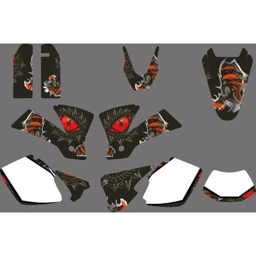 Motorcycle Team Graphic Backgrounds Full Decals Stickers For KTM EXC 125 200 250 300 400 450 525 2003 Custom Gift Decak Sticker