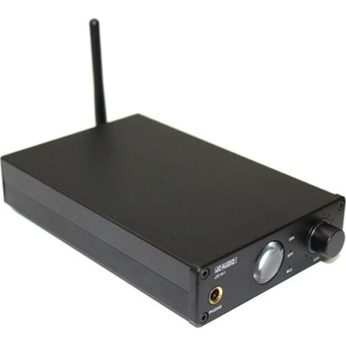 JC-M1 Black Car Bluetooth DAC Decoder BT5.0 Optical Coaxial Bluetooth Input Port Support APTX-HD
