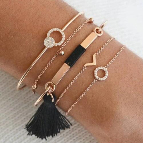 Jewdy Black Bracelets