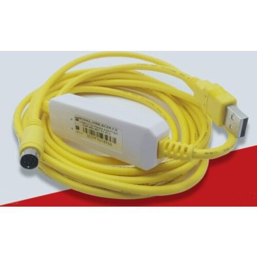 PLC Programming Cable Data Download Line USB-SC09-FX Second Generation General FX Series Support WIN7