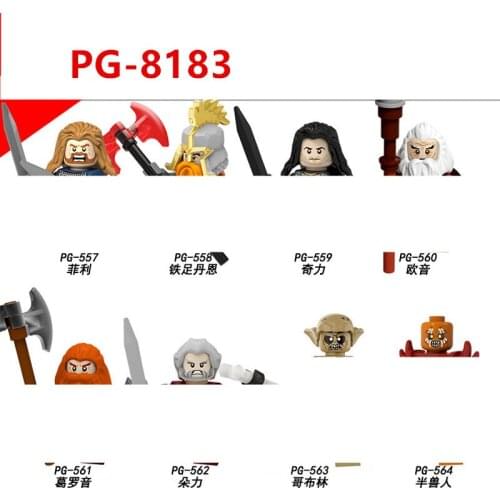 Movies Action Figures Mini Educational Building Blocks For Children Toys