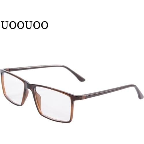 Men Square Spectacles Business Eyewear Comfortable TR90 Optical Eyeglasses Frame Myopia Prescription Glasses Frame customized