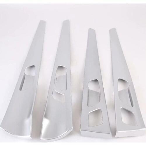 For Kia K7 Cadenza Premire 2020 2021 ABS Matte Inner Door Pull Handle Bowl Decoration Panel Cover Trim Interior Accessories