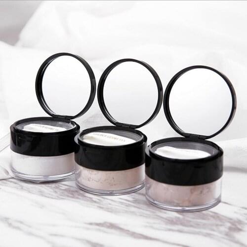 Natural Finish Setting Powder Concealer Long Lasting Oil Control Smooth Loose Powder Face Makeup Cosmetics 2