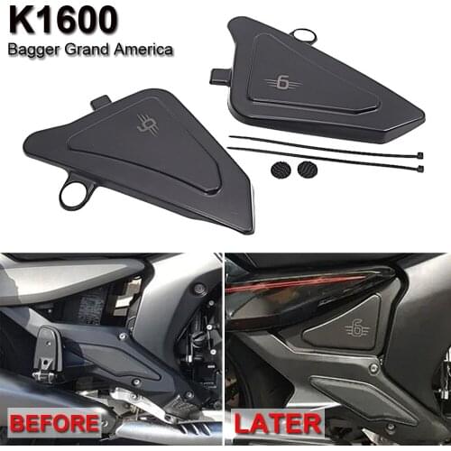 K 1600 B Motorcycle Fill Panels Fairing Cowl Cover Plates Tank Trim For BMW K1600B K1600Grand America 2018 2019 2020 2021