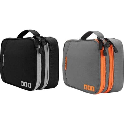 HOT-Portable Electronic Accessories, Suitcase, Data Cable Storage Bag, Small Tool Handbag, iPad, Data Cable, Charger