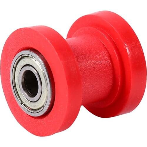 10mm Inner Diameter Drive Chain Roller With Heavy Duty Bearings Slider Tensioner Wheel Guide For Mini Bike Moto ATV