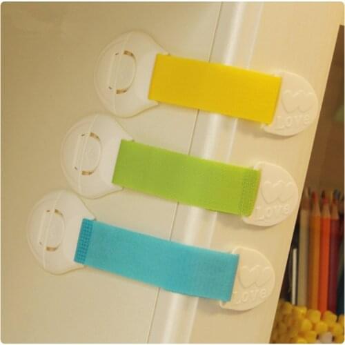 Sale 10 Pcs/lot The New Hot High Quality Candy Colors Multi-function Baby Safety Products/Safety Lock ATRQ0668