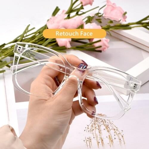 Retro Glasses Frame For Men And Women TR Material Transparent Frame Optical Glasses Frame Trendy Fashion Plain Frame 30003