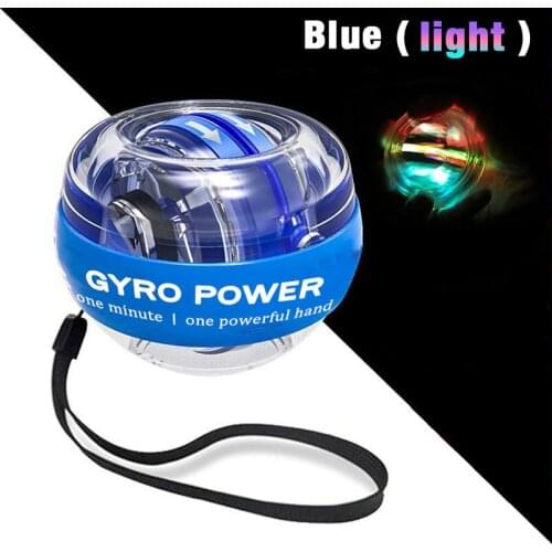 Self-starting Powerball Wrist Power Hand Ball Muscle Relax Spinning Wrist Trainer Exercise Equipment Strengthener LED Wrist Ball