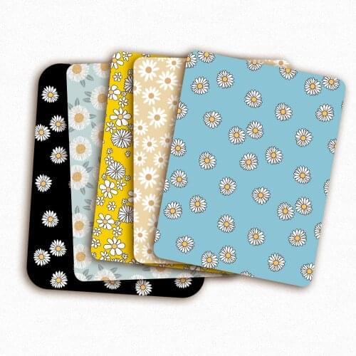 Sewing Fabric By The Yard Pastoral Style Daisy Print Polyester Cotton Fabrics for Tissue Quilting Patchwork Dress Making45*145cm