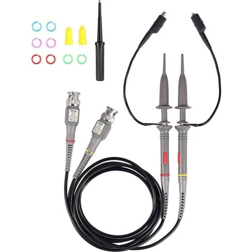 YEAPOOK P6100 100MHz Universal BNC Oscilloscope Probe with Accessories Kit (Pack of 2)