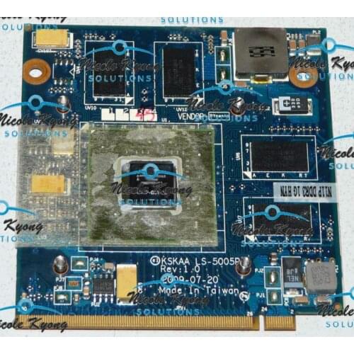 N10P-GE-A2 GT230M GT 230M 1G MXM II DDR3 VGA Video Card for Acer Aspire 5920G 6930 6930g 6935 5930g