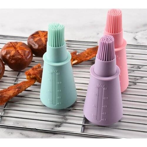 1Pcs Kitchen Accessories Tools Silicone Oil Brush Kitchen Tools Basting Brushes Cake Butter Bread Pastry Brush Kitchen Gadgets
