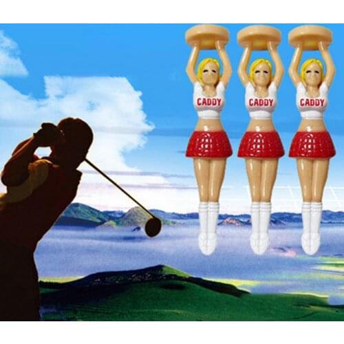 5Pcs Mini Beauty Shape Golf Ball Tees Standing Holder Outdoor Sport Accessory Golf Ball Tees Standing Holder Outdoor Sport