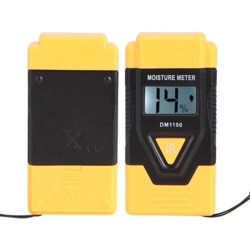 LCD Display Digital Moisture Meter Tester Wood Cardboard Plaster Concrete Logs Paperboard Hygrometer Timber Damp Detector