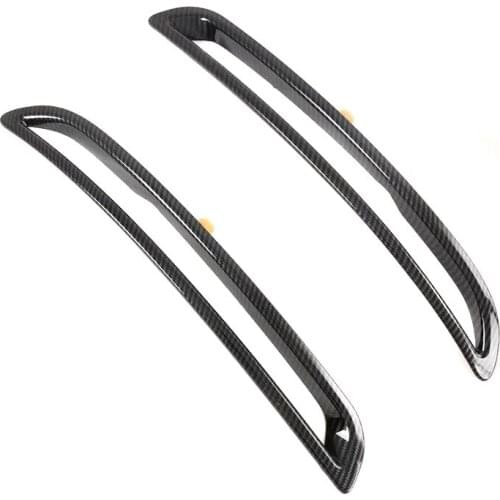 For 2019 2020 Mazda Cx-30 Cx30 Car Rear Fog Light Frame Foglight Lamp Ring Cover Protector Sticker Exterior ABS Car Accessories